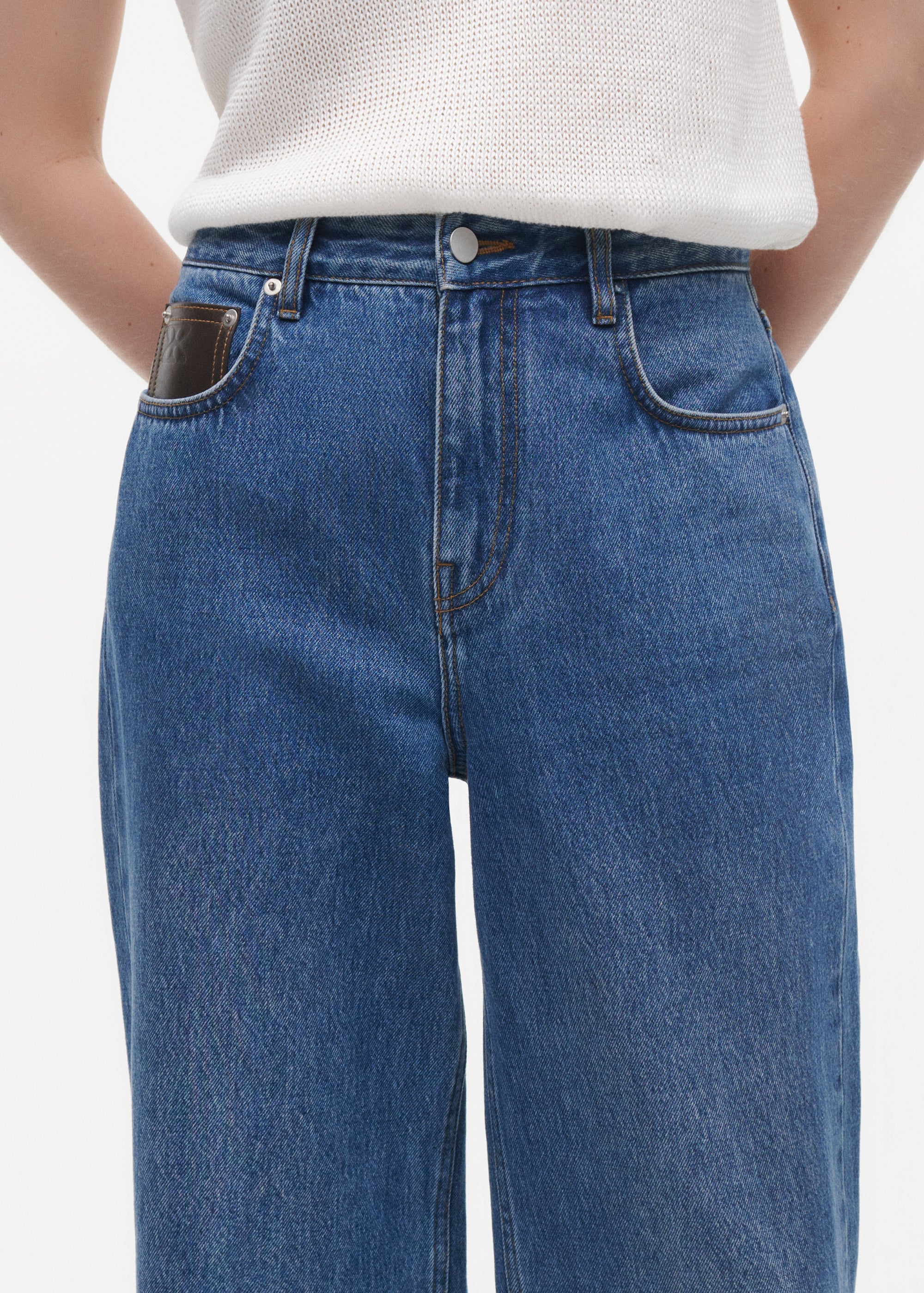 ALINE Denim Trousers - Image 3