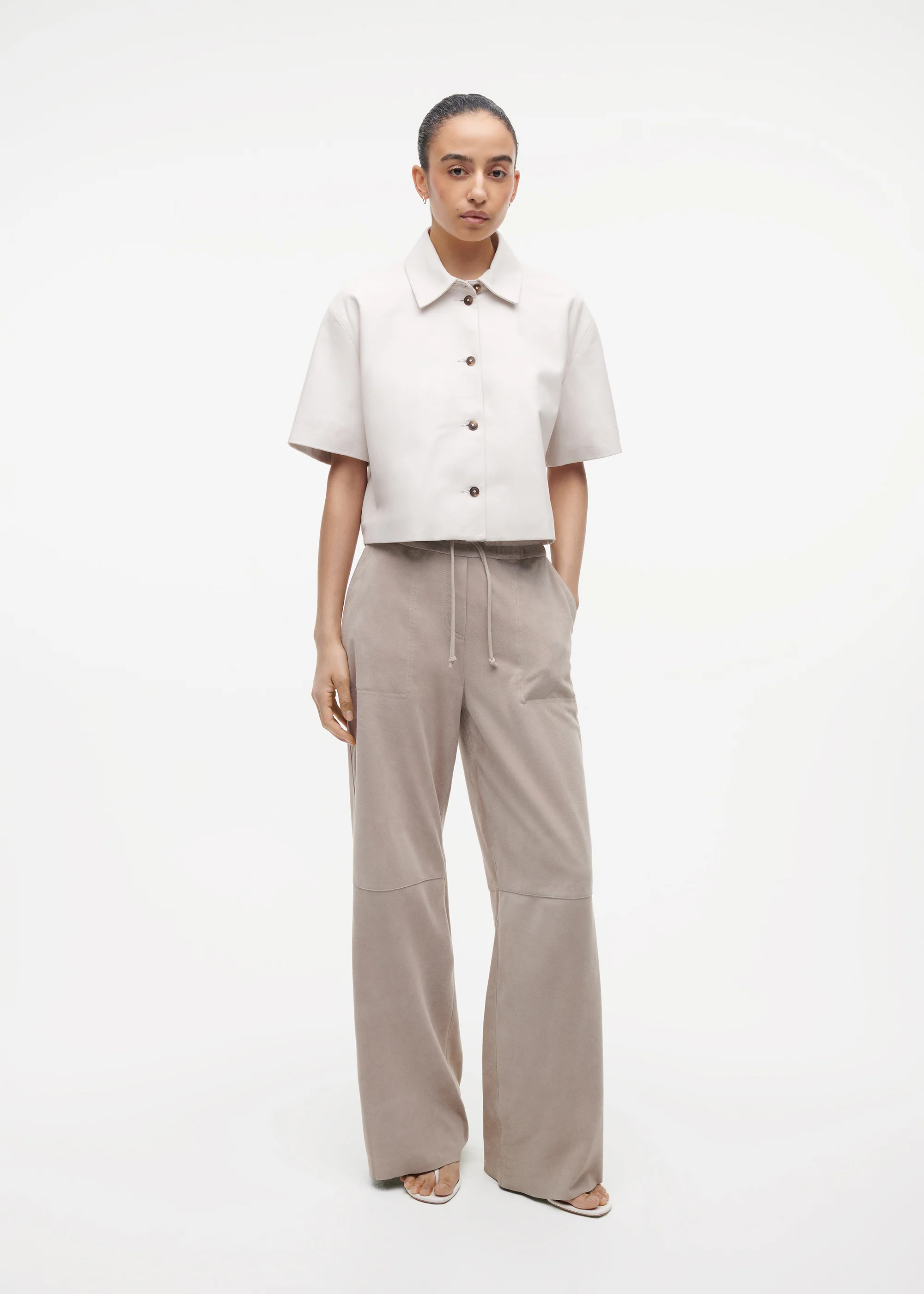 EVELINE Leather Top