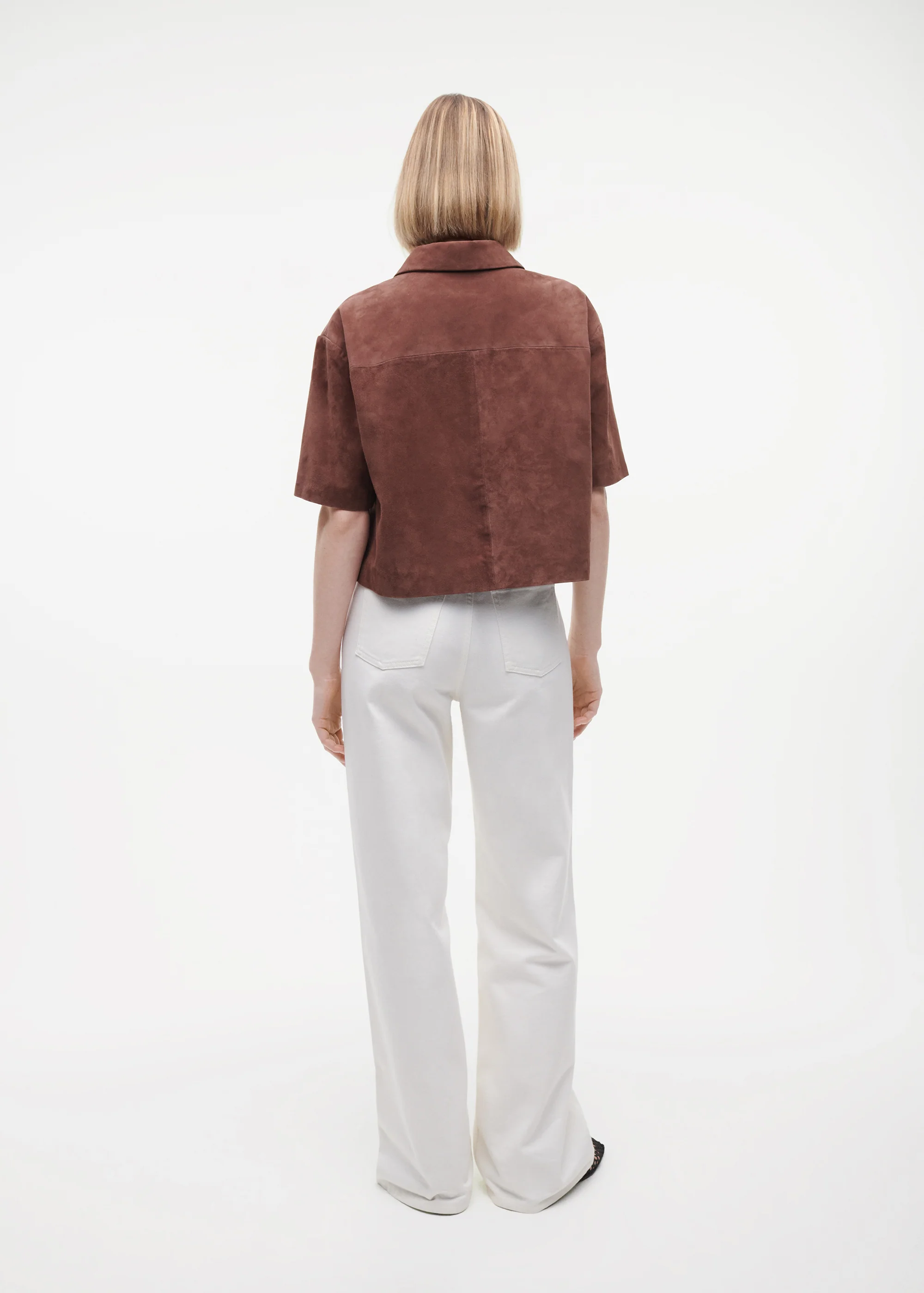 EVELINE Suede Top - Image 4