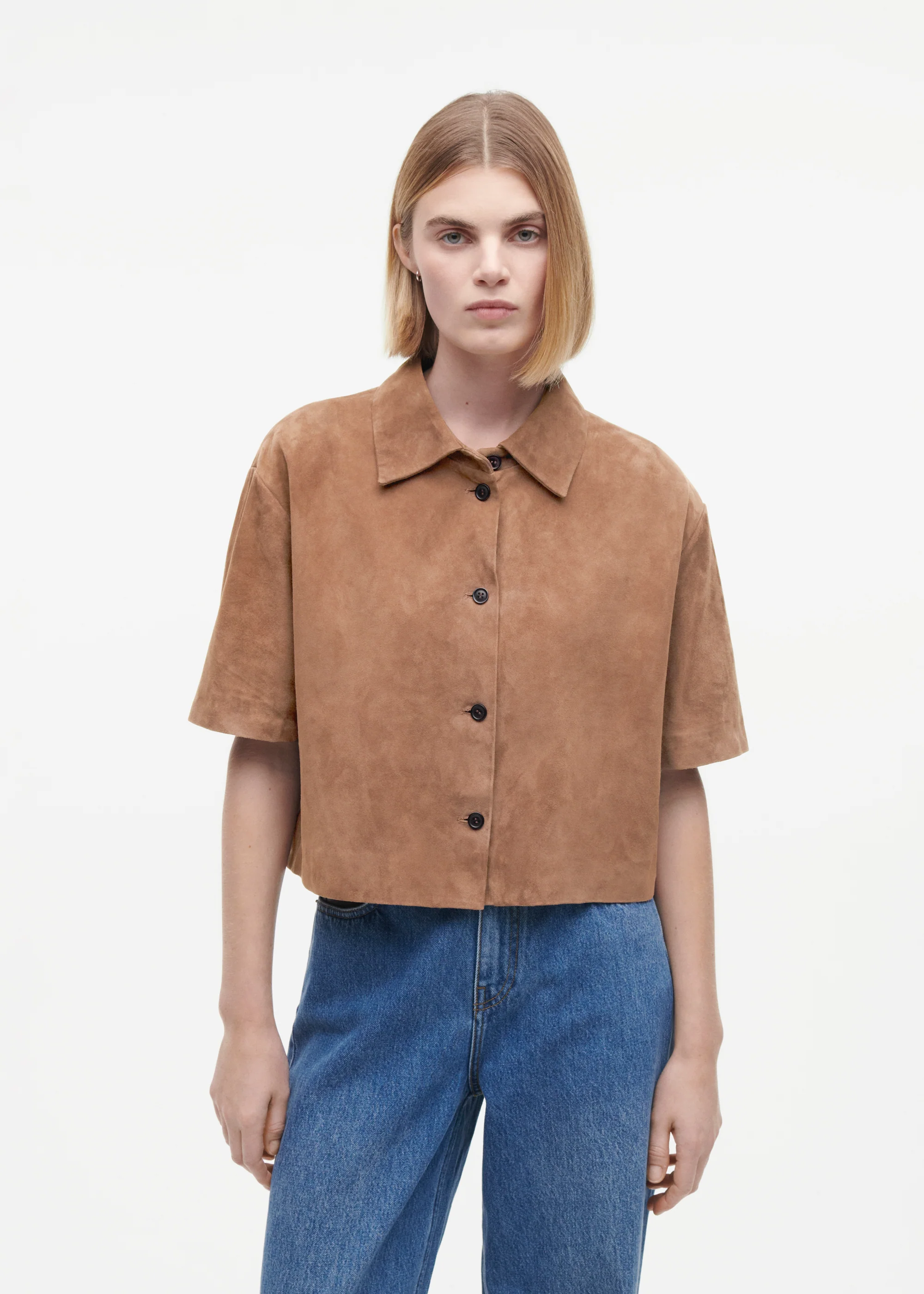 EVELINE Suede Top - Image 3
