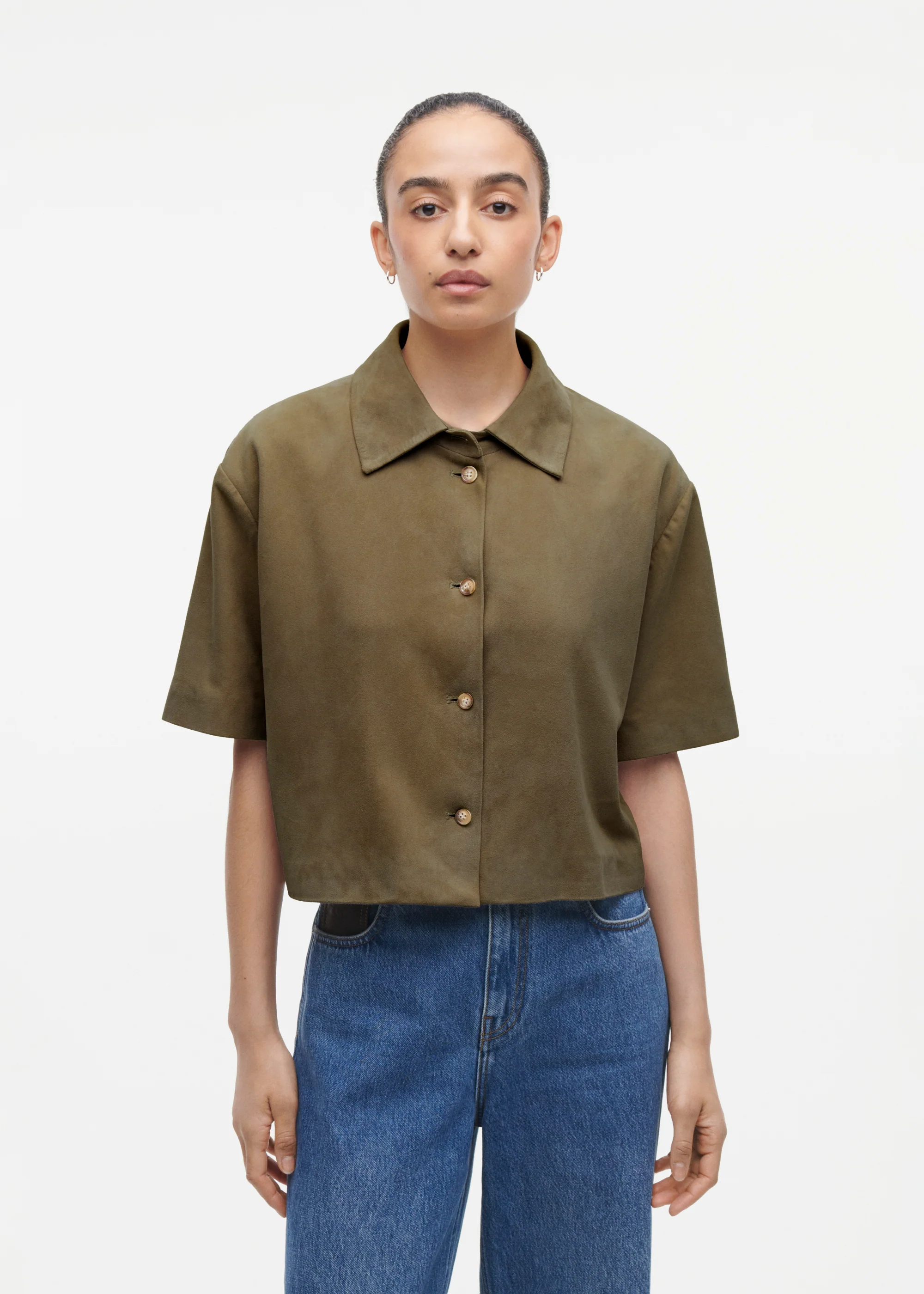 EVELINE Suede Top - Image 3