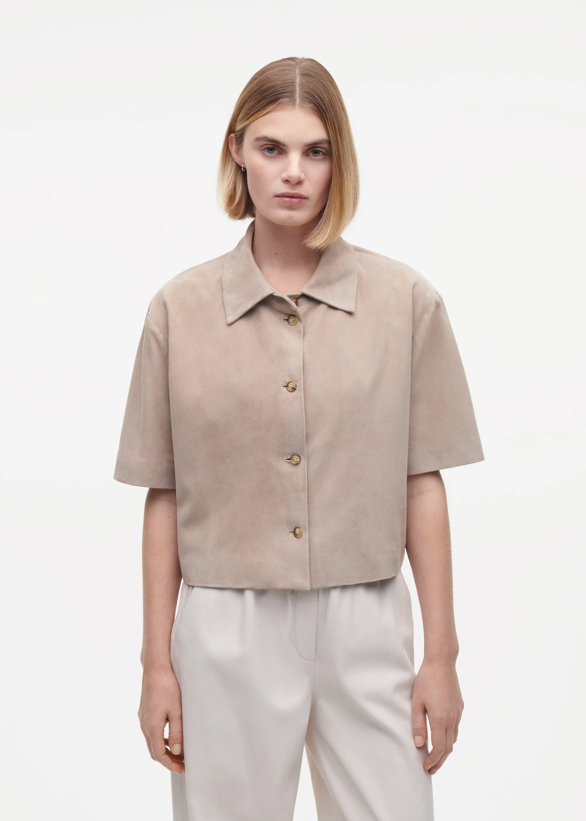 EVELINE Suede Top - Image 3