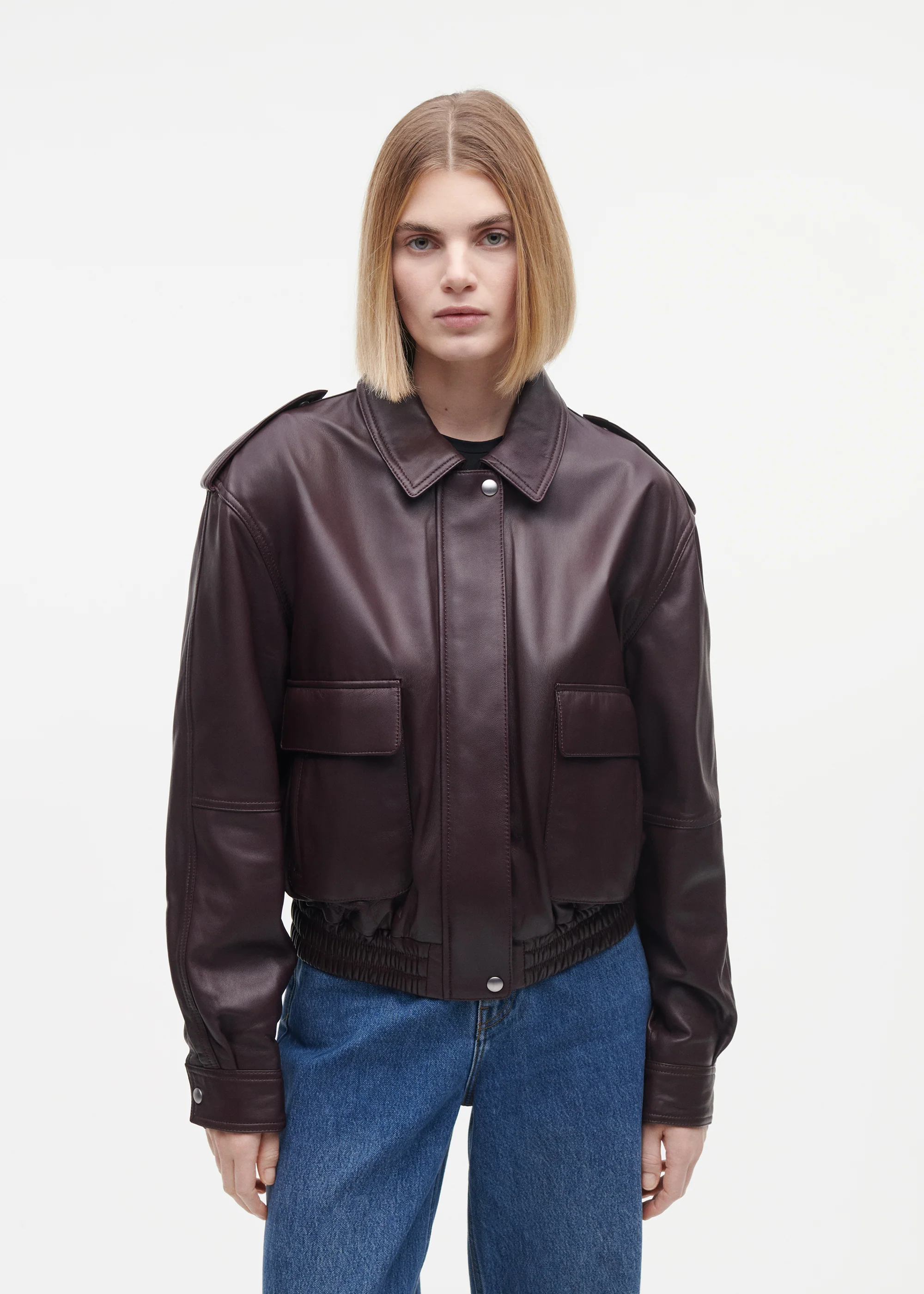 LEONIE Leather Jacket - Image 3