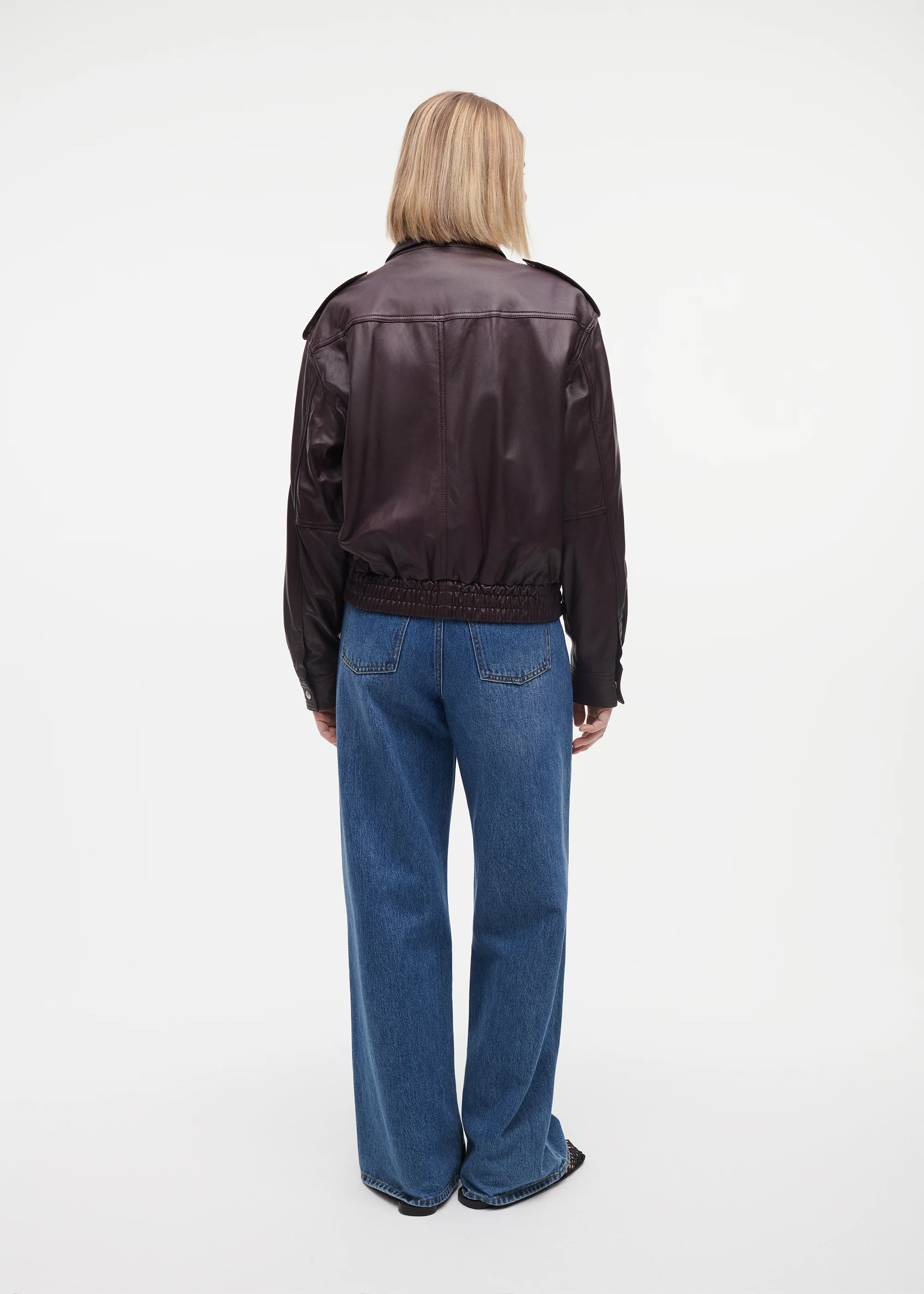 LEONIE Leather Jacket - Image 4