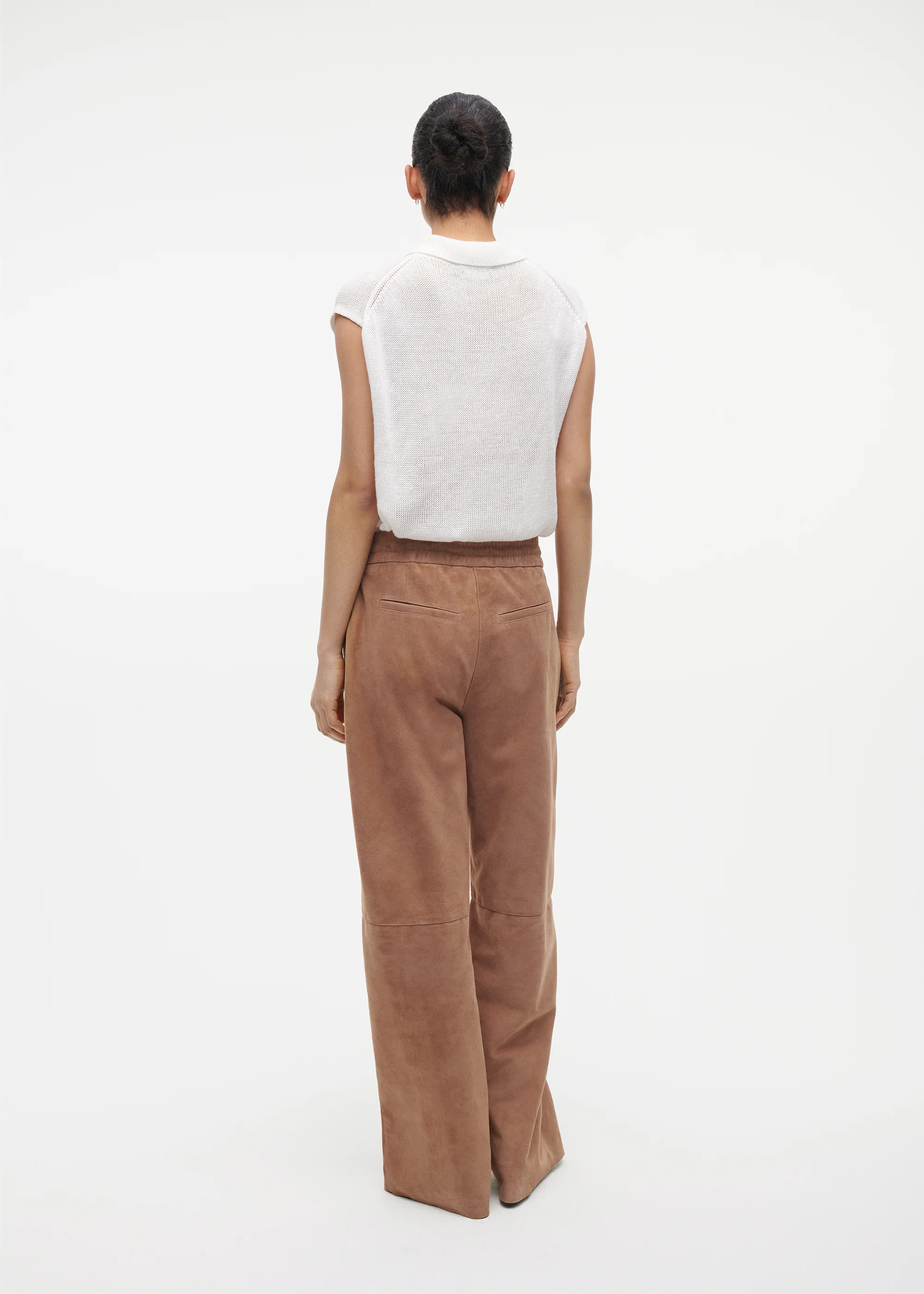 NADIA Suede Trousers - Image 4