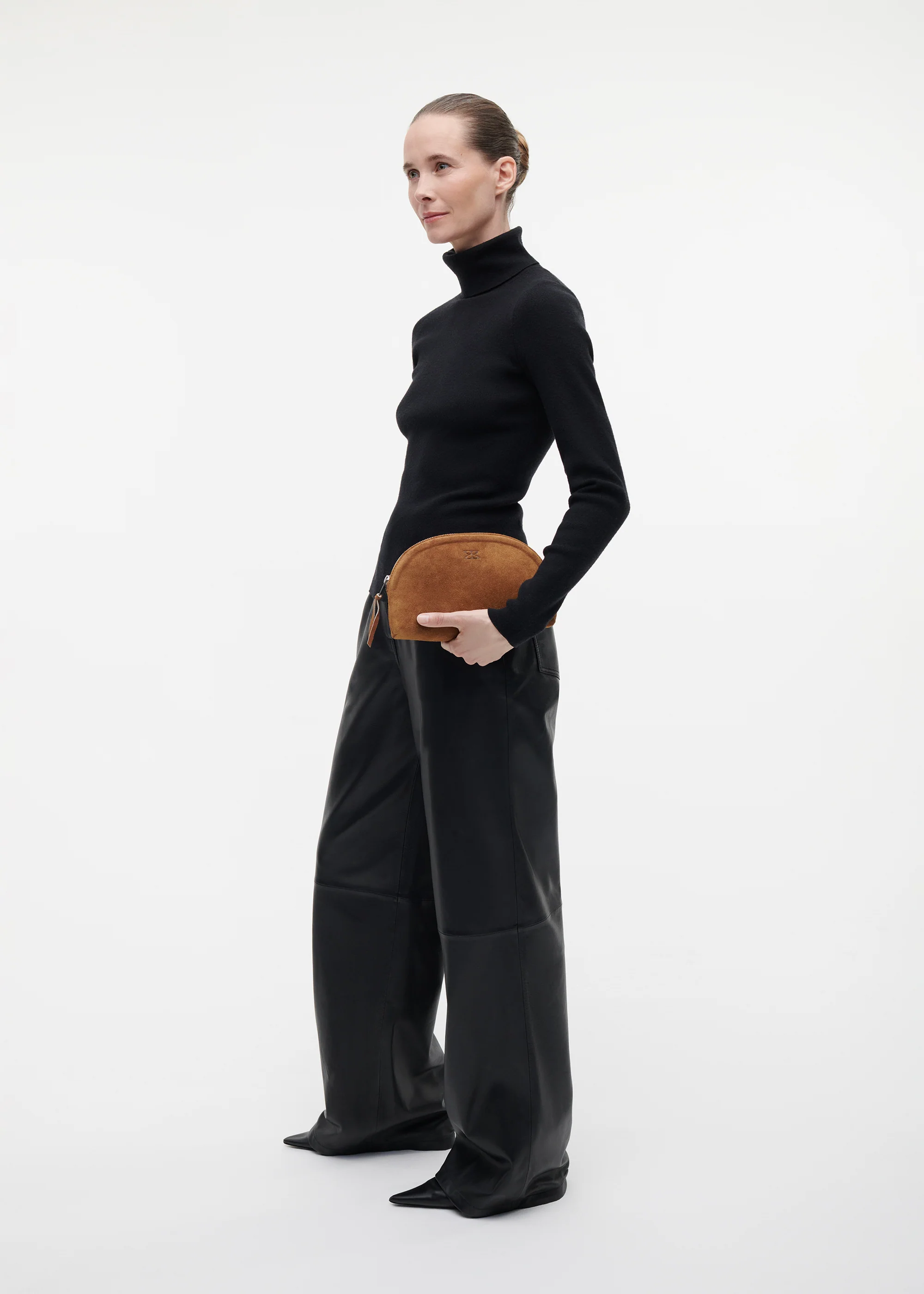 OLIVIA Suede Pouch - Image 3