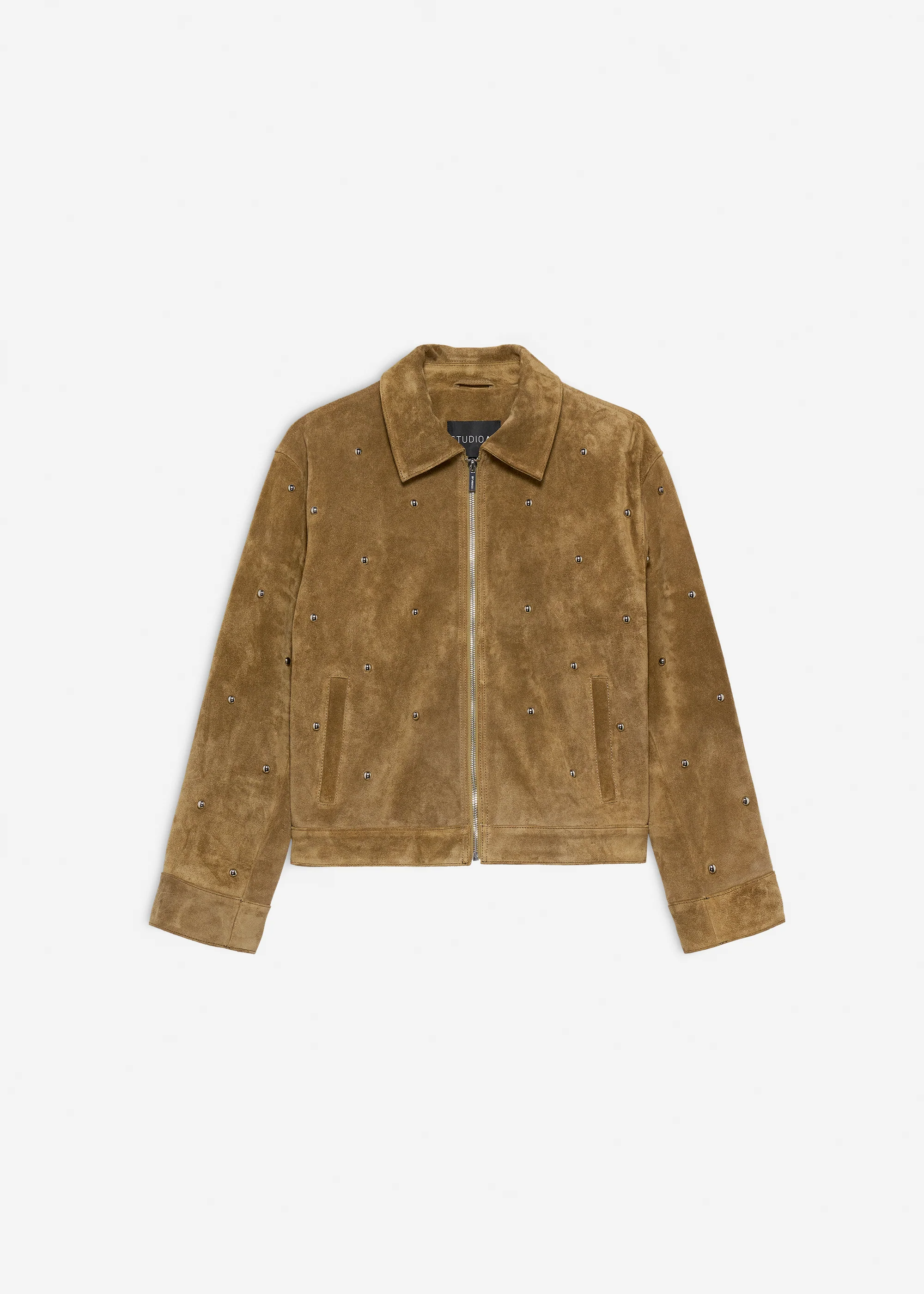TINA Gritty Suede Studs Jacket - Image 3